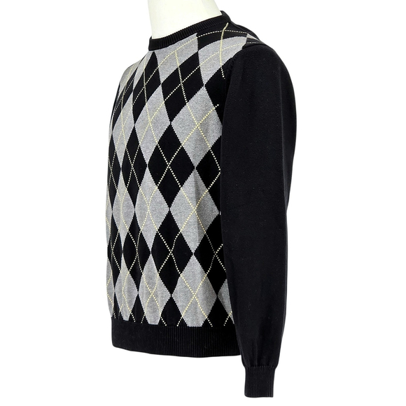 Ivy League Brooks Brothers Argyle Supima Cotton Sweater Men’s Medium - Picture 3 of 12